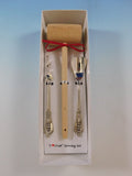 Rose Point by Wallace Sterling Silver I Love Crab Serving Set Crab Lovers Gift