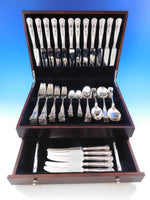 Queens by Charles Boyton Sterling Silver Flatware Set Dinner Service 84 Pieces