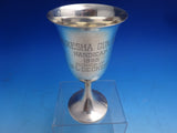 Preisner Sterling Silver Water Goblet Waukesha Club 6 3/8" 3.7 ozt #5 (#8663)