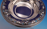 Grande Baroque by Wallace Sterling Silver Bowl #4850-9 1 1/2" x 6 3/4" (#1260)