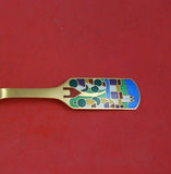 Christmas Spoon by A. Michelsen Danish Sterling Silver Teaspoon 1988 Vermeil