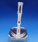 Bamboo by Tiffany and Co Sterling Silver Candlestick #23885 6 3/4" x 4" (#8582)
