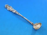 Irian by Wallace Sterling Silver Mustard Ladle Gold Washed Original 4 5/8"