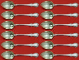 French Provincial by Towle Sterling Silver Grapefruit Sp Custom Set 12 pc Fluted