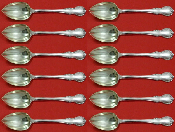 French Provincial by Towle Sterling Silver Grapefruit Sp Custom Set 12 pc Fluted