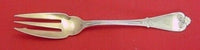 Beekman by Tiffany and Co Sterling Silver Pastry Fork 3-Tine Gold Washed 6 1/8"
