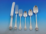 Orleans by Lunt Sterling Silver Flatware Set for 12 Service 82 pieces Scarce