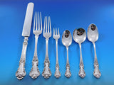 Hampshire by Durgin Sterling Silver Flatware Set Service 84 pieces Dinner Rare