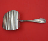 German .800 Silver Asparagus Server FH All Sterling Hooded w/ Ridges #570 9"