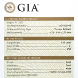 18k Gold Art Deco .41ct Diamond FIligree Lab-Created Sapphires GIA Report #J6749