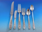 Wedgwood by International Sterling Silver Flatware Service for 8 Dinner 51 pcs