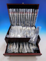 Melrose by Gorham Sterling Silver Flatware Set For 12 Service 76 pcs New Unused