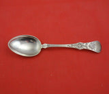 Flat Rose aka Rose by Unknown Norwegian Sterling Silver Dinner Spoon 7 3/4"