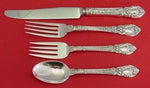 Charles II by Lunt Sterling Silver Regular Size Place Setting(s) 4-Piece Vintage