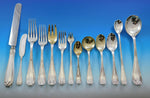 Colonial by Tiffany Sterling Silver Flatware Set Service 184 pcs Fitted Chest