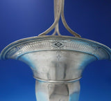 King George by Wilcox Wagoner and Watson Sterling Silver Basket w/Handle (#5831)