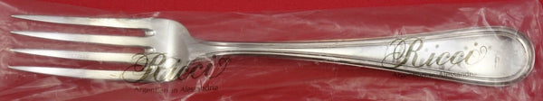 Ascot by Ricci Sterling Silver Dinner Fork 8" New Flatware