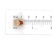 14k Yellow Gold 11.45cttw Vibrant Orange Genuine Natural Citrine Earrings #J6725