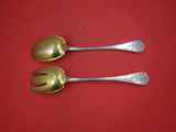 Beekman by Tiffany and Co Sterling Silver Salad Serving Set GW 9 3/4"