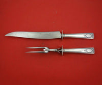 Carthage by Wallace Sterling Silver Roast Carving Set 2pc HH with Stainless