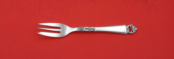 Danish Crown by Frigast Sterling Silver Pastry Fork 3-Tine 5 1/2"