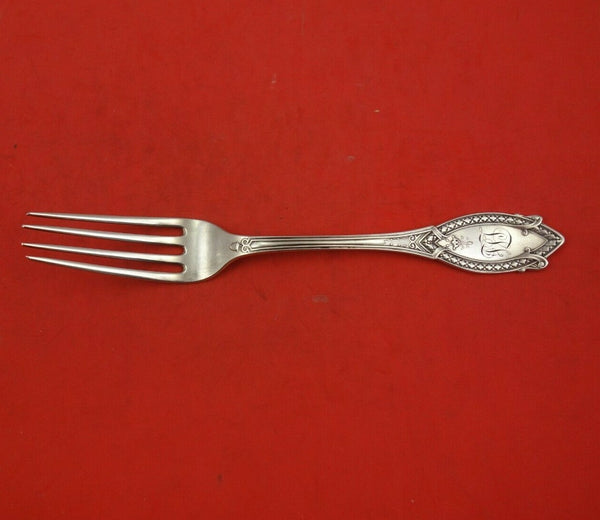 Diamond by John Polhaumus / Shiebler Sterling Silver Regular Fork 7" Flatware