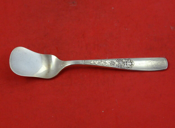 Italian by Reed & Barton Silverplate Ice Cream Spoon Plain Bowl 5 34"