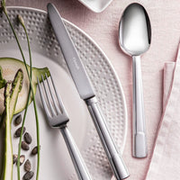Hudson by Christofle Paris France Stainless Steel 5 Piece Place Setting New