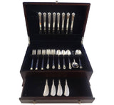 Castle Rose by Royal Crest Sterling Silver Grille Flatware Set 8 Service 48 Pcs
