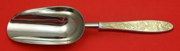 Tree of Life Gold by Reed & Barton Sterling Silver Ice Scoop HH WS Custom 9 3/4"