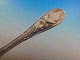 Japanese by Tiffany and Co Sterling Silver Dessert Knife Flat Handle AS 7 1/4"