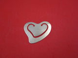 Elsa Peretti by Tiffany & Co.  Sterling Book Mark heart shaped .3oz 2" x 1 1/2"