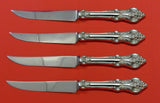 El Grandee by Towle Sterling Silver Steak Knife Set 4pc HHWS Custom Made 8 1/2"