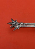 Rose by Wallace Sterling Silver Tete A Tete Tongs 3 1/8" Antique Serving