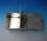 Derby Silver Co Silverplate Humidor Figural Horse Rider Birds Flowers (#5882)
