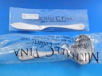 Foglia Leaf by Schiavon Italy Sterling Silver Flatware Set Service 45 pcs Unused