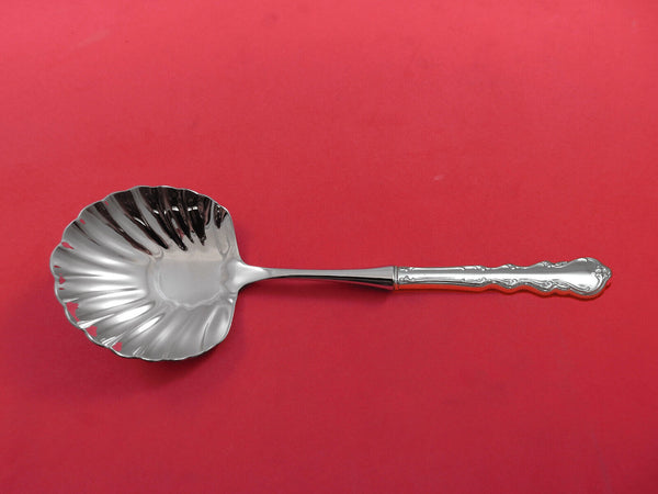 Angelique by International Sterling Silver Berry Spoon Shell Bowl Custom Made