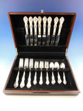 Wild Rose by International Sterling Silver Flatware Set 8 Service 32 pcs Dinner