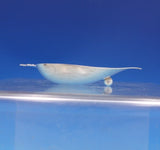 Tiffany and Co Sterling Silver Nut Dish Leaf Shape with Feet 1.25 ozt. (#7035)