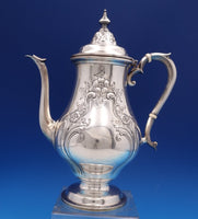 Chateau Rose by Alvin Sterling Silver Tea Set 6pc (#8492) Fabulous!