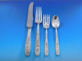 Wedgwood by International Sterling Silver Flatware Service 12 Set Dinner 103 pcs