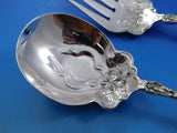 Irian by Wallace Sterling Silver Salad Serving Set 2pc FH All Sterling Original