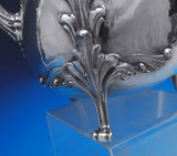 Laura by Buccellati Sterling Silver Tea Set 5pc with Tray (#8884) Rare!