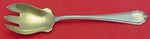 Shirley by International Sterling Silver Ice Cream Fork Gold Washed 5 5/8"