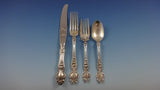 Violet by Wallace Sterling Silver Flatware Set For 8 Service 52 Pieces No Monos