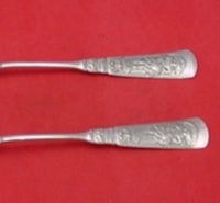 Fontainebleau by Gorham Sterling Silver Salad Serving Set 2pc Frosted BC 10 1/2"
