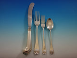 Williamsburg Shell by Stieff Sterling Silver Flatware Set Service 35 pcs Dinner