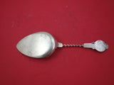 Medallion Coin by Unknown Coin Silver Pie Server FH AS brite-cut twist 9 1/4"