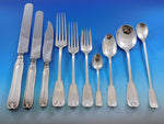 Palm by Tiffany & Co Sterling Silver Flatware Service for 12 Set 126 pcs Dinner