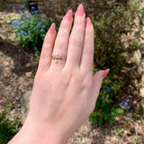 Applied 12k Yellow Gold Cross Crucifix Ring Size 8.5 Jewelry (#J7275)